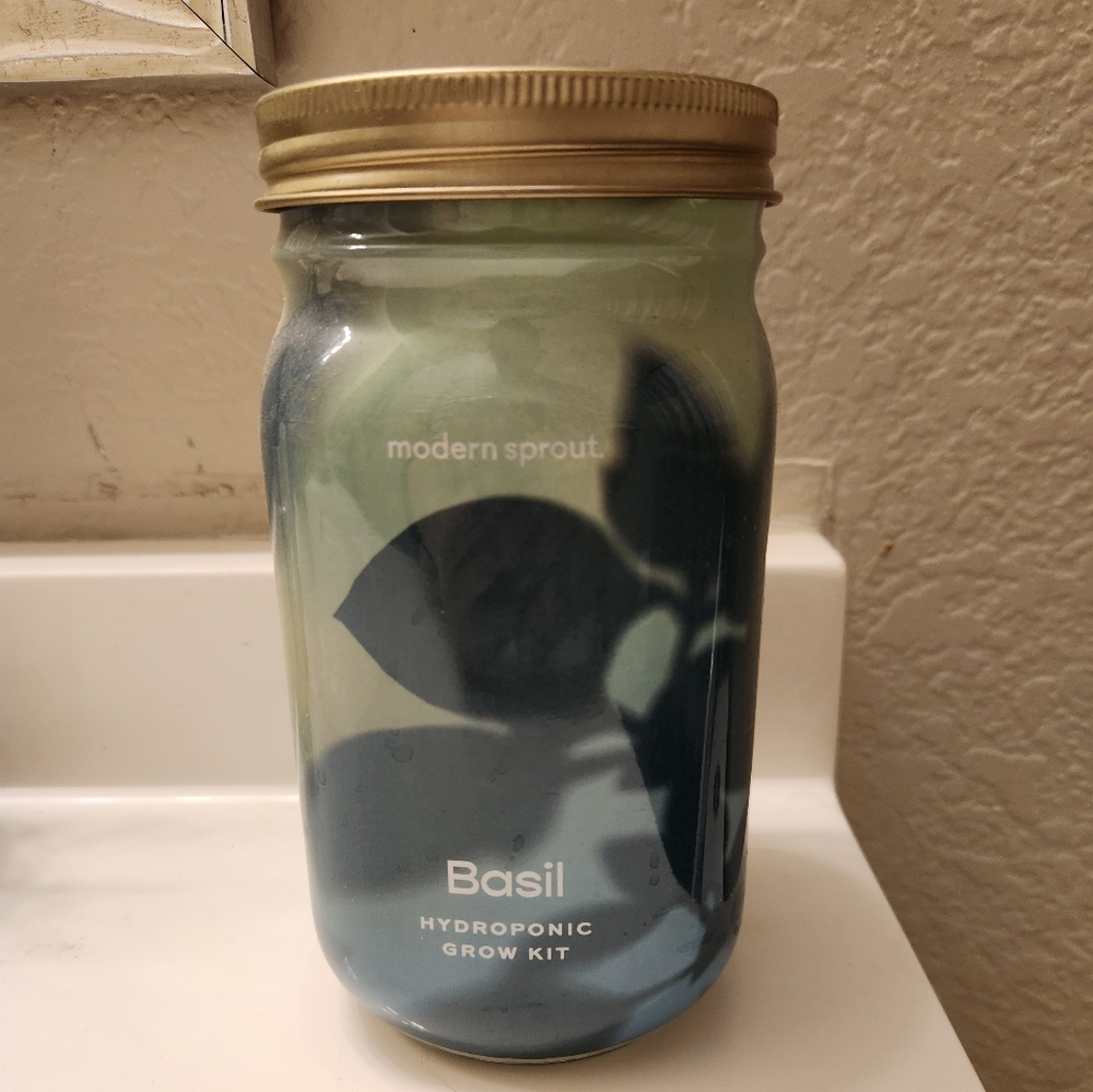 Basil Hydroponic Grow Kit - Blue